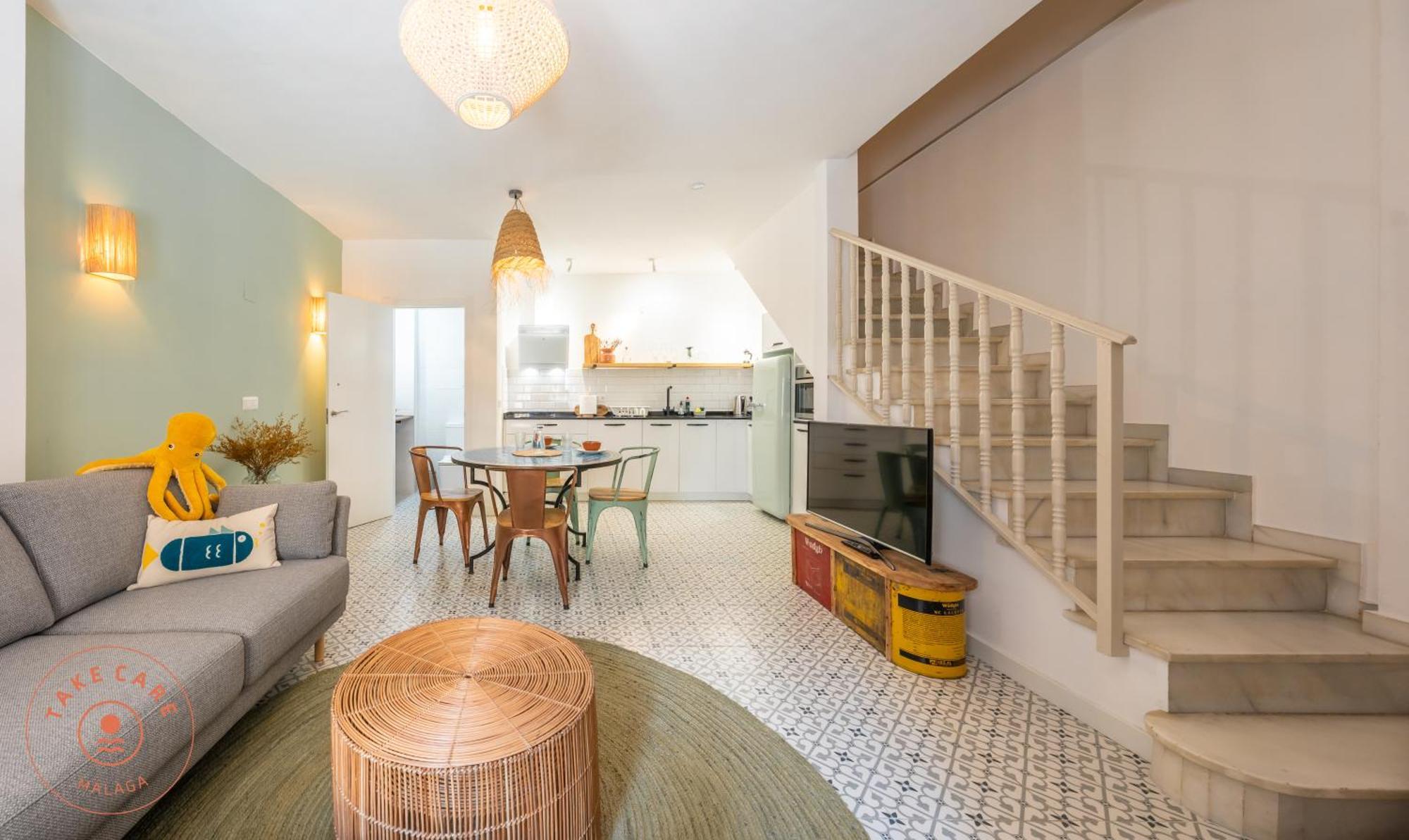 מאלגה Colourful Fisher House Pulpito In El Palo! - Tcm מראה חיצוני תמונה